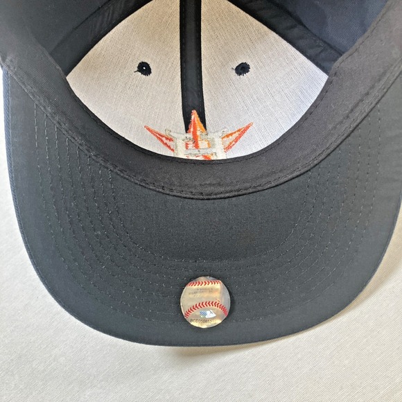 Houston Astros Hat Navy Blue MLB Baseball Cap OC Sports Adjustable Back - Picture 7 of 7